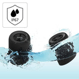 Hama | Altavoz Bluetooth Twin 3.0 (Altavoz Inalámbrico, Gran Potencia, Resistente al Agua IP67, Se Puede Dividir en 2 Altavoces Individuales) Color Negro