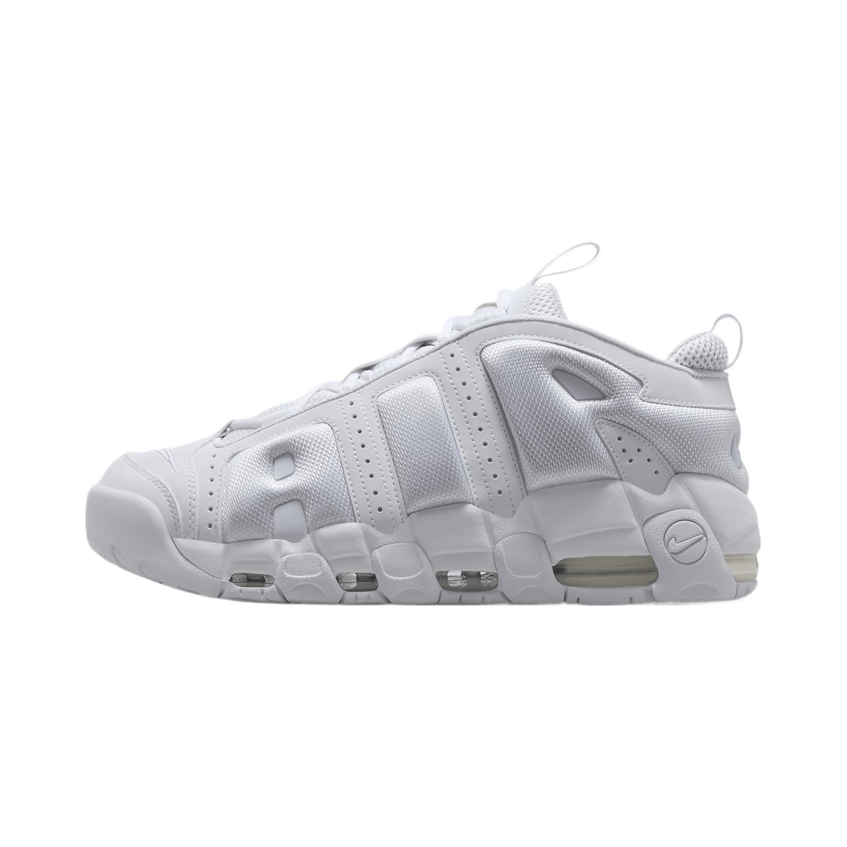 Nike Air More Uptempo Low, Sneaker Hombre, White, 43 EU