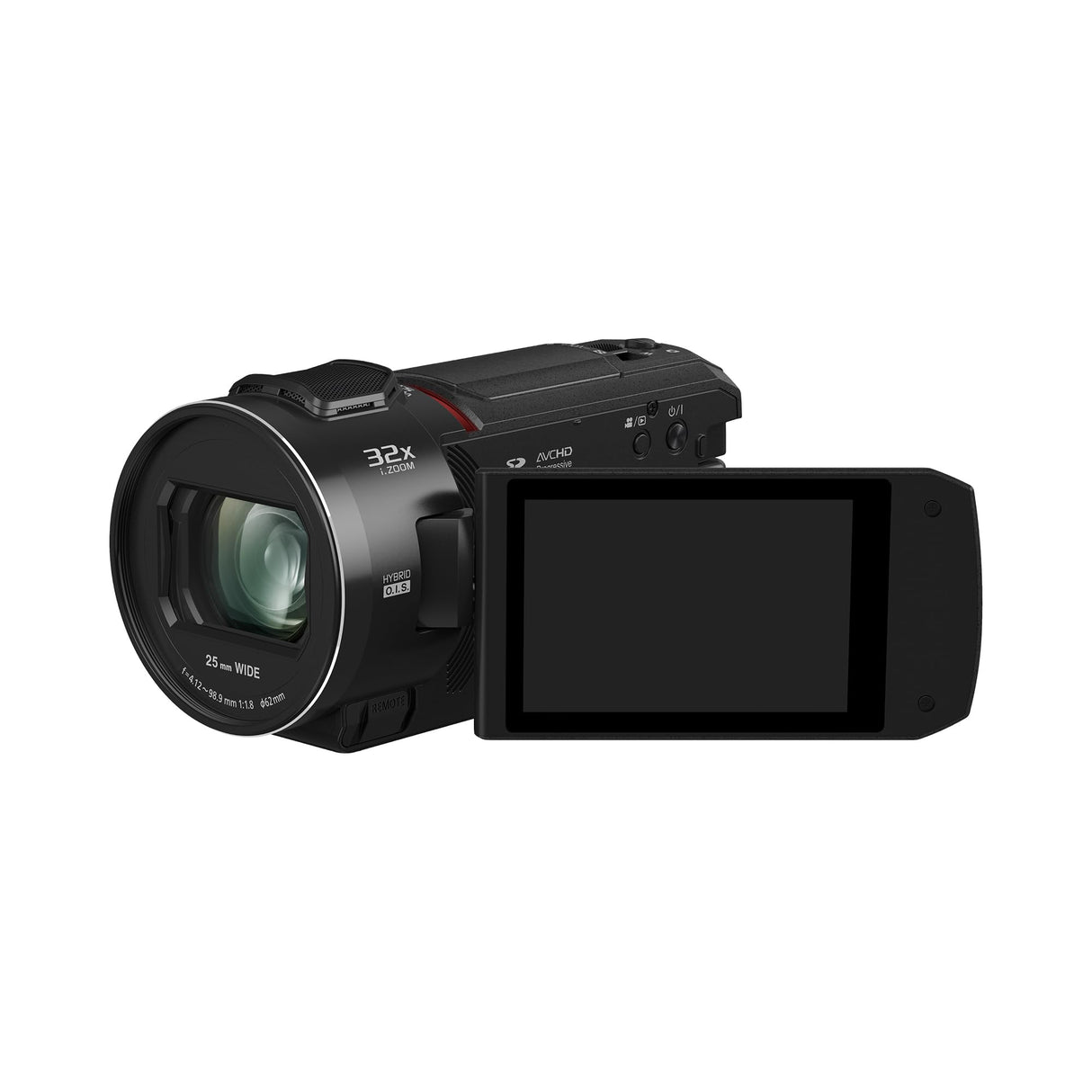 Panasonic HC-VX3E - Videocámara Semi-Profesional de 24x, O.I.S de 5 Ejes, Objetivo F1.8 - F4, 4K, Color Negro