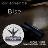Aspiradora Sin Cable Air Essence Bise MAX, Azul, Aspiradora 100 AirWatt, Vacuum Cleaner 210 W, 1.3 litros, 72 Decibeles, Aspirador De Mano, Cepillo Flexible Con Luz LED, Tecnología Ciclónica