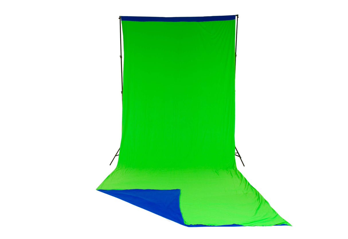 Manfrotto Chromakey - Fondo Cortina (3 x 7 m) Azul/Verde
