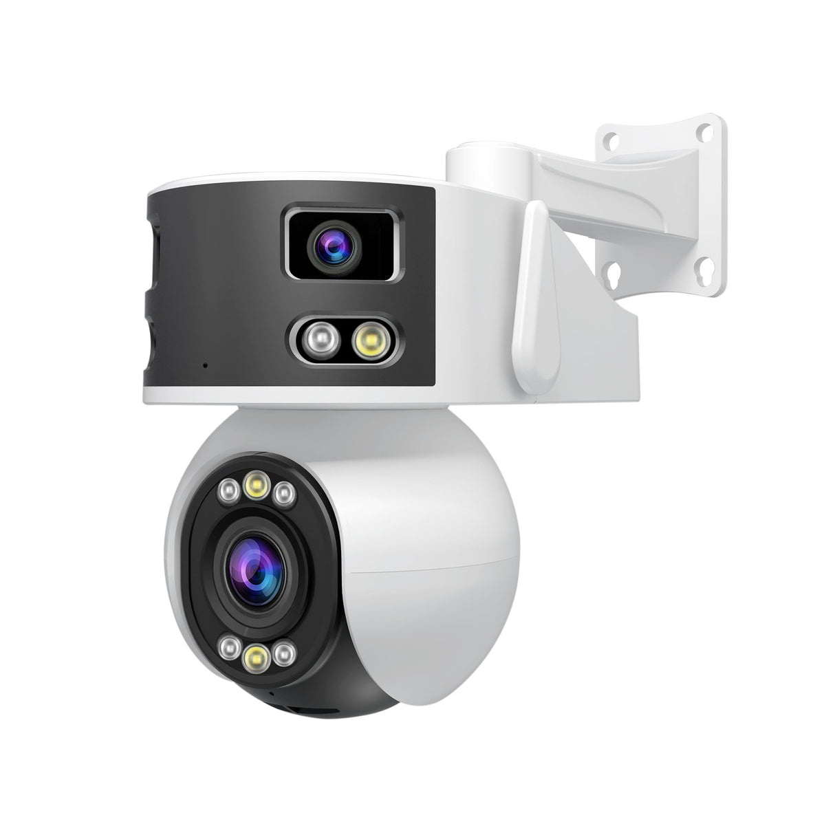 OBA SH055: Cámara de Seguridad 8 MP con AI, Zoom óptico 5X, visión Nocturna Starlight, Audio, Triple Lente