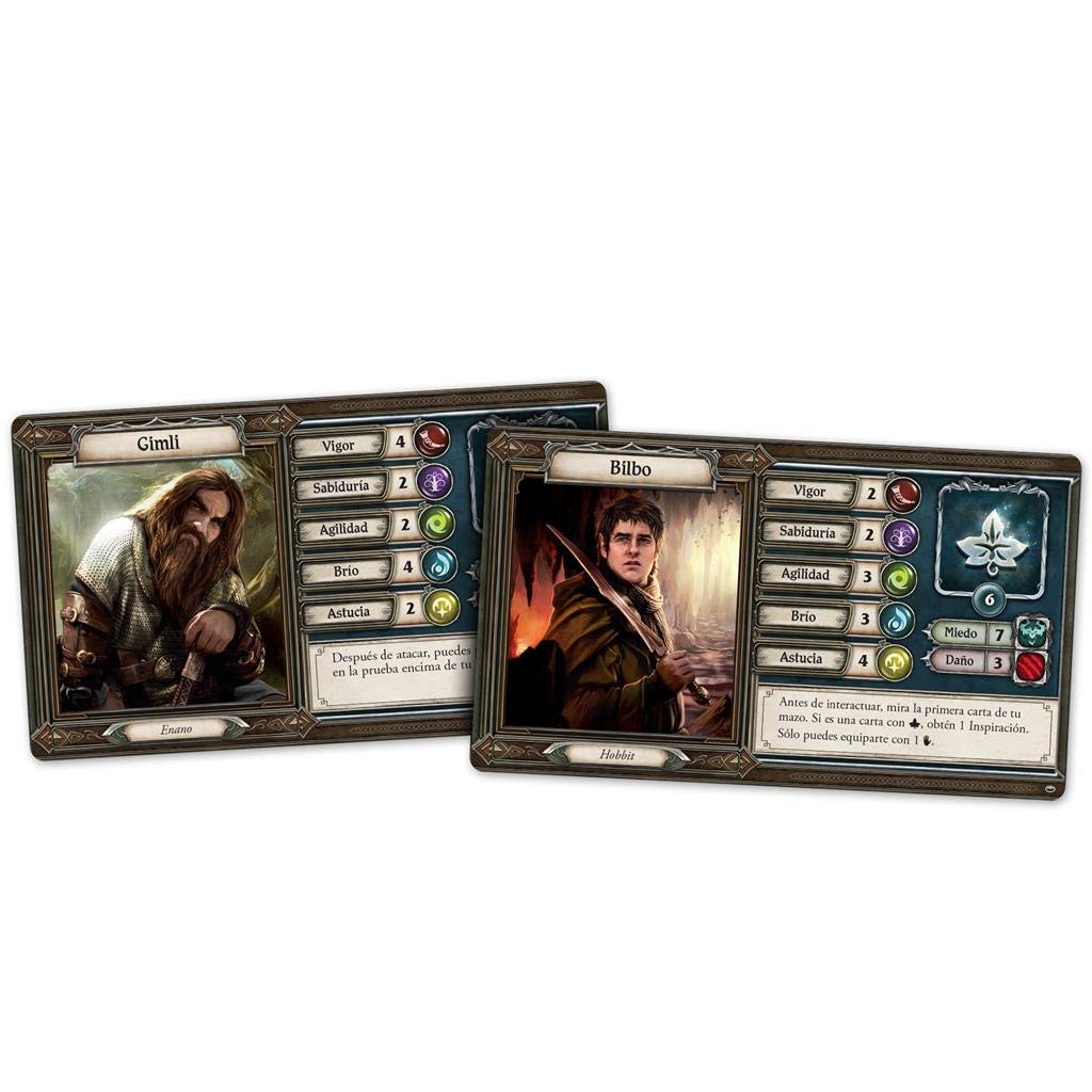Fantasy Flight Games | Viajes por la Tierra Media | Juego de Mesa Cooperativo de Aventuras | Estrategia | A Partir de 14 Años | De 1 a 5 Jugadores | 1-2 Horas por Partida | Español