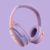 Bose QuietComfort Headphones, Auriculares inalámbricos con cancelación de ruido, Auriculares de diadema con Bluetooth, micrófono y cable con hasta 24 horas de autonomía, Lila Claro - Edición Limitada