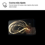 LG MJ3965BPS - Horno Microondas, 4 en 1, con Display Digital, de 39 Litros y 1100 W, Función Smart Inverter y EasyClean, Cocina Más Rápido, Mantiene Sabor, Color Negro