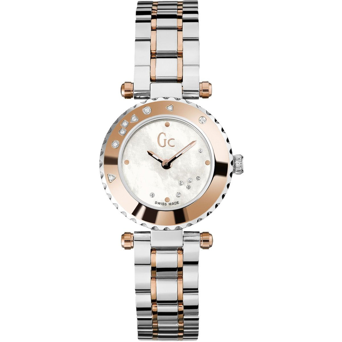 Guess X70128L1S - Reloj para Mujeres, Correa de Acero Inoxidable Multicolor