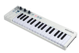 Arturia - KeyStep - Controlador MIDI Portable, Secuenciador y Arpegiador - 32 Slimkeys, Secuenciador Polifónico de 8 Memorias, Arpegiador de 8 Modos, Compatible con CV - Blanco