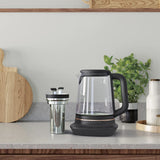 Electrolux 910 003 588 E7GK1-8BP Tetera, 1.7 camas, Negro, Cobre