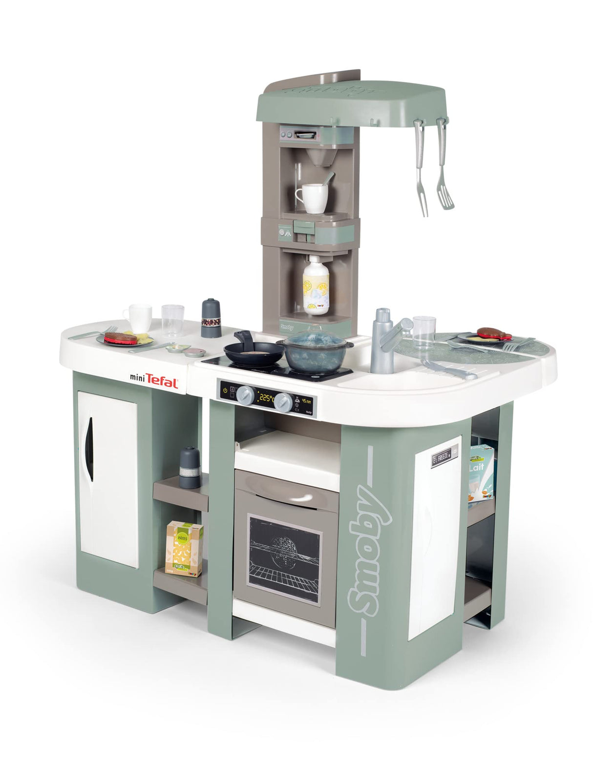 Smoby- Cocina de Juguete Studio XL Bubble Tefal, 36 Accesorios, con Efectos Sonoros, Adecuado a Partir de 3 Años (7600311053)