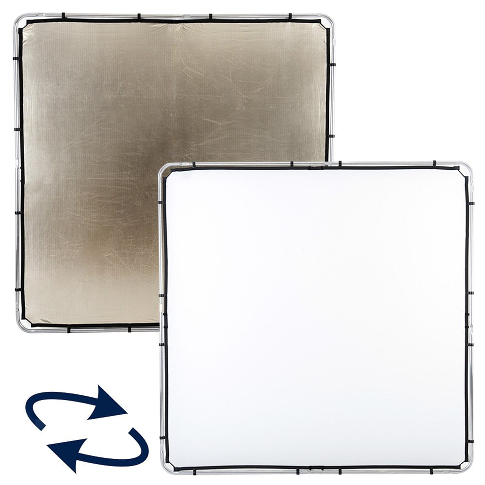 Manfrotto Skylite - Tela, 2 x 2 m, sunfire/Blanco