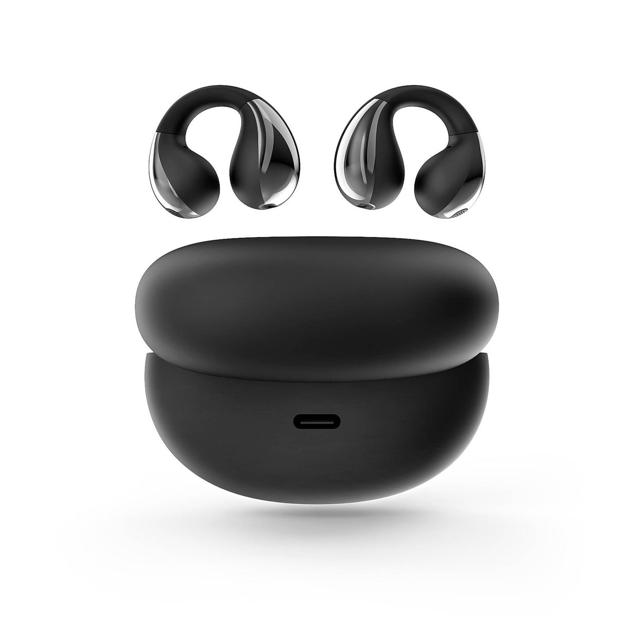 Energy Sistem Coolpods - Auriculares Bluetooth inalámbricos Open Sound - 25H batería, cancelación de Ruido en Llamadas, IPX4 Resistentes al Agua, cómodos y Flexibles