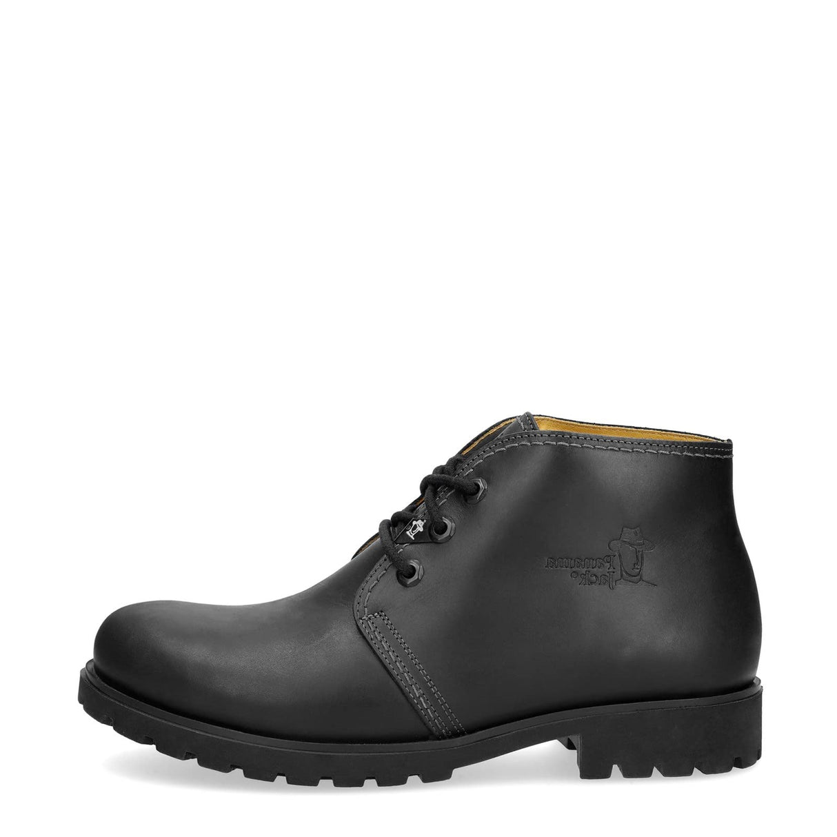 Panama Jack Bota Panama, Botas de piel con forro de piel, Hombre, Negro (Black), 43