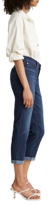 Levi's Mid Rise Boyfriend, Jeans para Mujer, Cobalt Layer, 28W / 27L