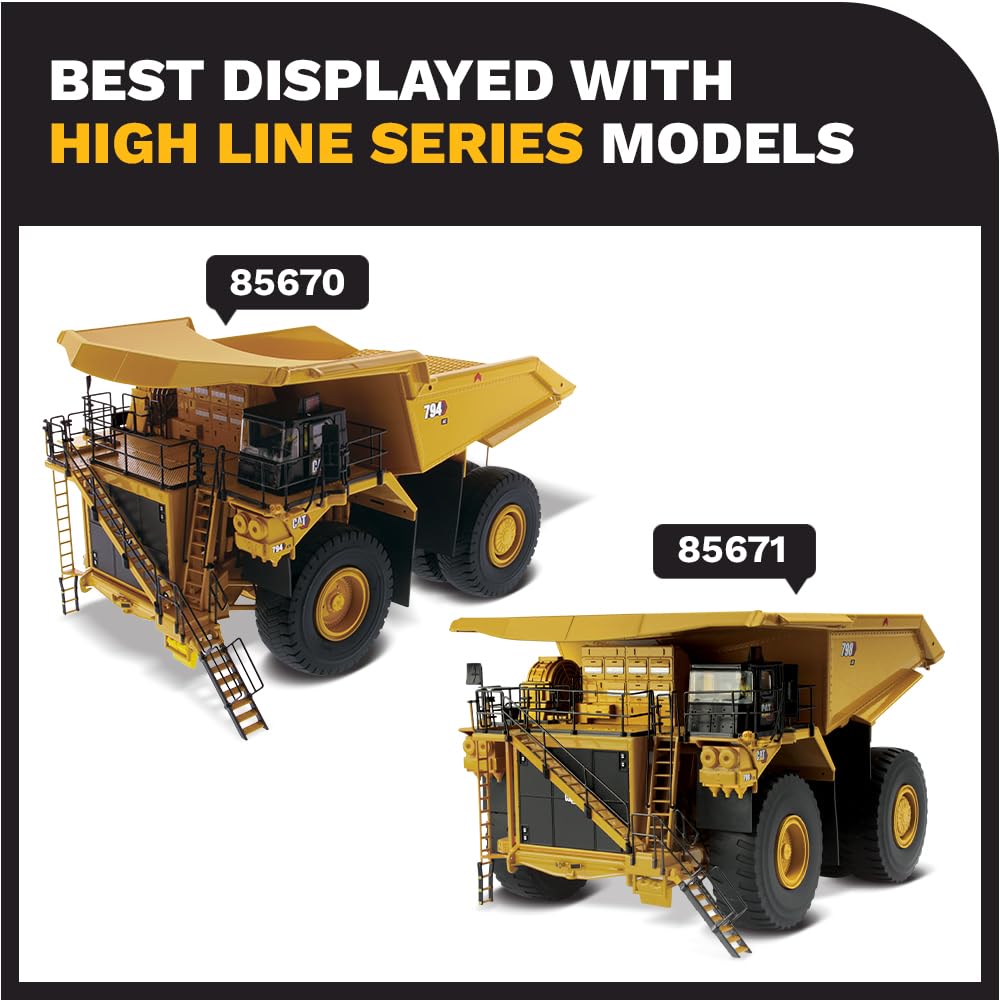 Diecast Masters 85655 - Cat 797F Camión Minero Tier 4, Escala 1:50, a Partir de 14 años, en Caja de Lata, Adecuado para coleccionistas
