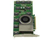 KALEA-INFORMATIQUE Tarjeta controladora de Tipo Switch PCIe 4.0 con 10 Puertos SFF-8654 8i para replicación de 5 Puertos Gen4 en x16 para GPU, Aplicaciones industriales
