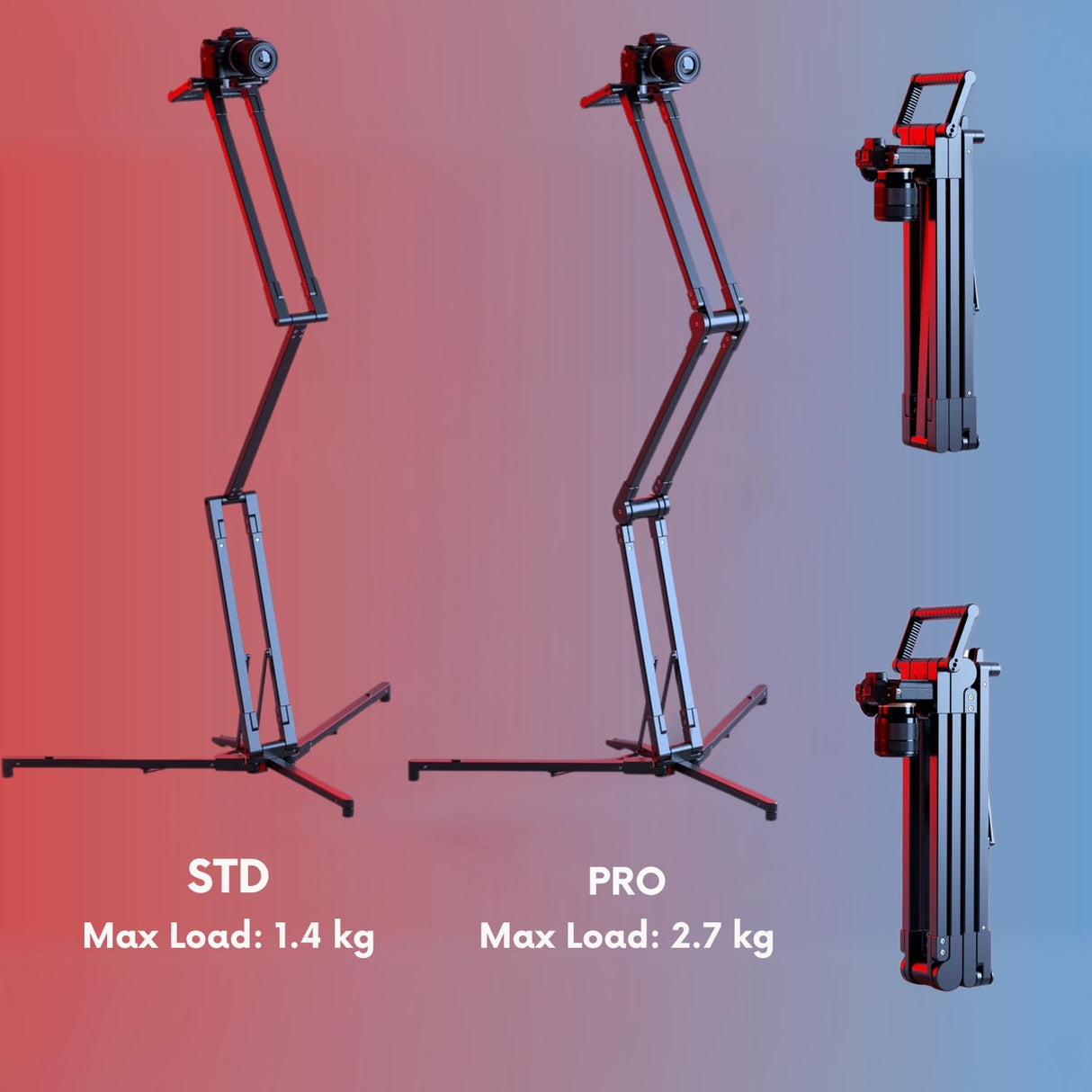 edelkrone StandPLUS Pro Soporte Plegable para cámara