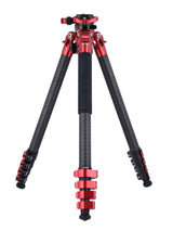 Rollei Easy Traveler - Trípode de Carbono (Capacidad de Carga de 5 kg, Altura de 160 cm, Ultraligero, Compacto, función de Bloqueo)