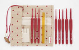 Tulip - Tulip Etimo Red Softgrip Crochet Hook Set - 1 Unidad