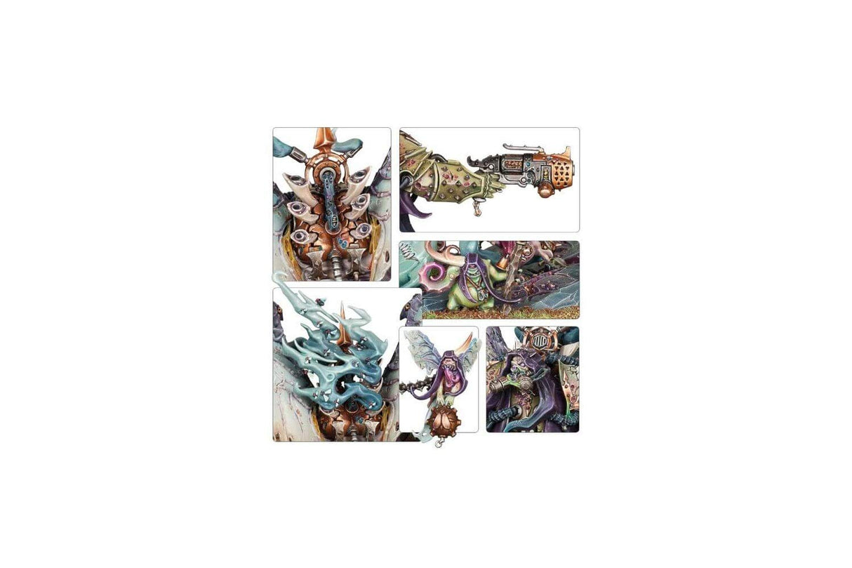 Games Workshop 991000000988 en Mortarion de la Guardia de la Muerte: Daemon Primarch of Nurgle Game, Negro para 5 años a 99 años