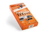 FEIN SET DE RENOVACION INTERIOR | Set de 45 accesorios con amplia gama de hojas de sierra para trabajos de corte rápidas y precisas para montaje, adecuado para FEIN MultiTools alojamiento StarlockMax