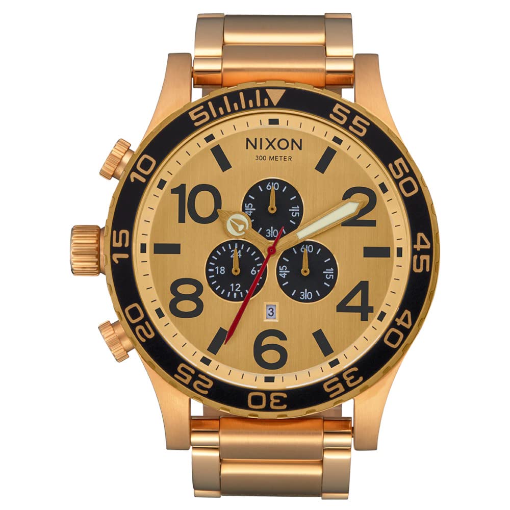 Nixon Reloj Analógico para Hombre de Cuarzo con Correa en Acero Inoxidable A083-3192-00
