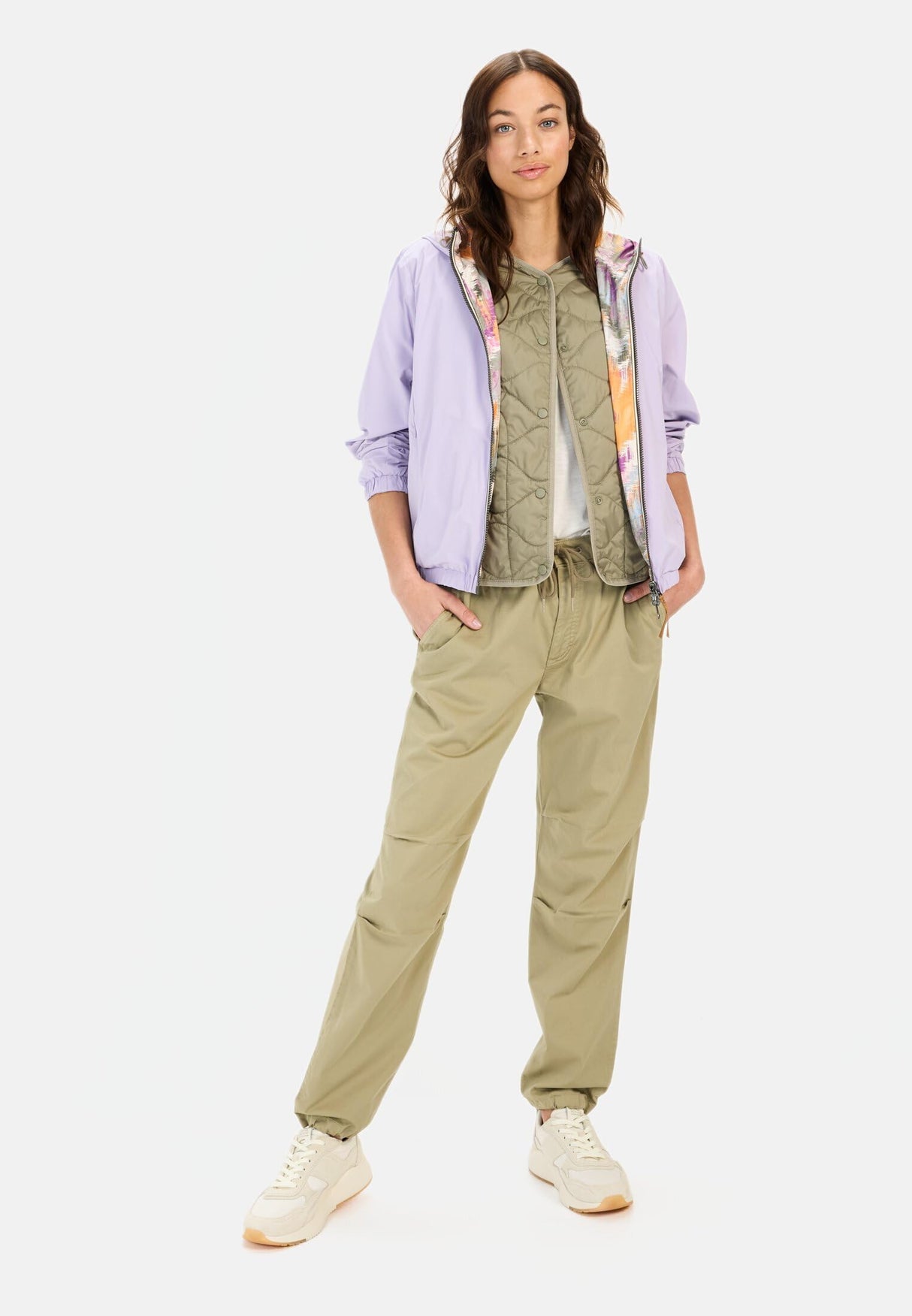 camel active 330690-5r22 Chaqueta, Morado, 50 Mujeres