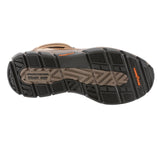Skechers Respected Boswell, Botas Hombre, Dark Brown Leather W/ Synthetic, 42 EU