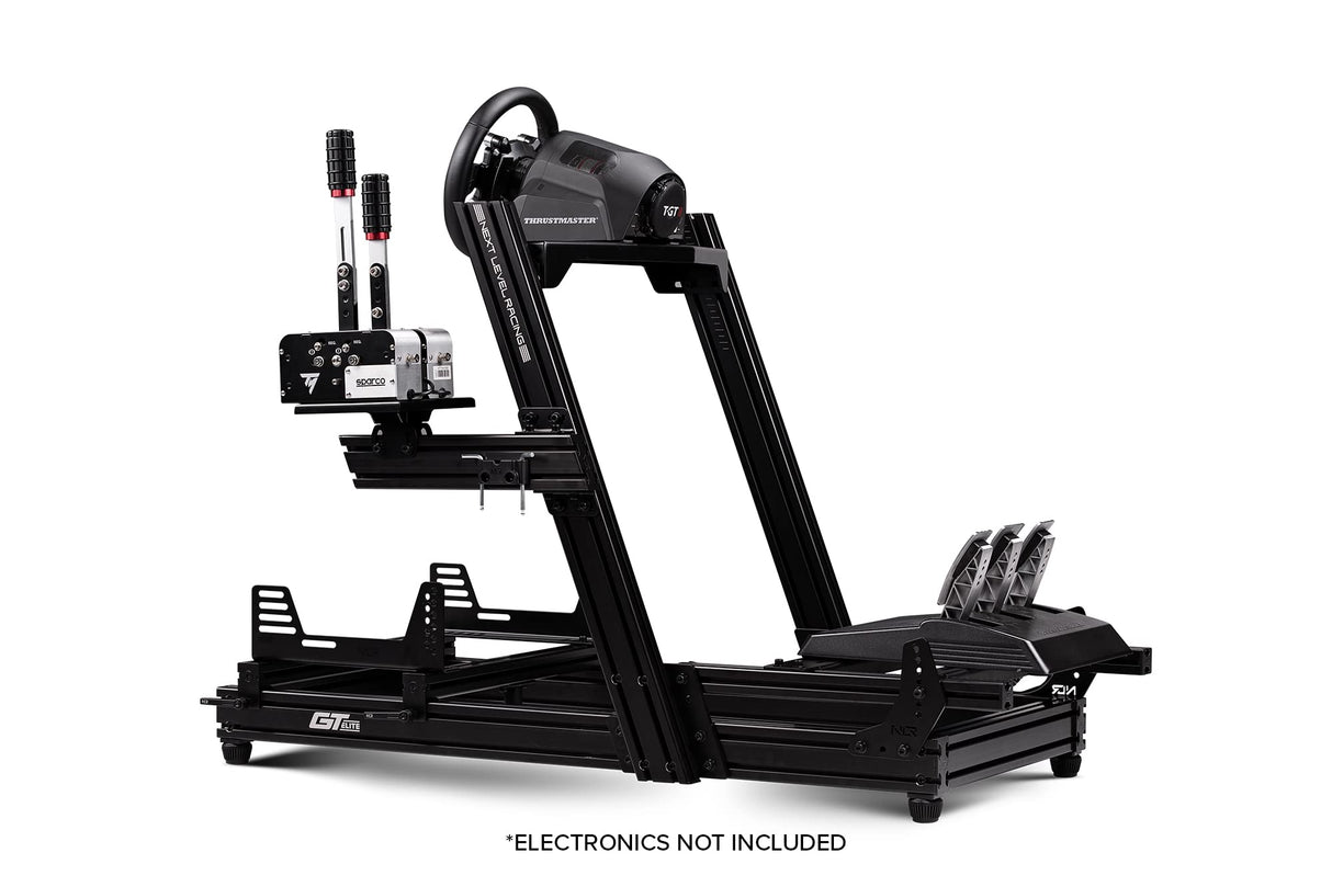 Next Level Racing GTElite Aluminium Simulator Cockpit - Wheel Plate Edition