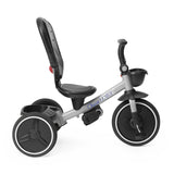Chicco, 4in1 Trike Triciclo con Estructura de Metal, Ruedas Goma EVA, Cinturón de 4 Puntos, Manillar Telescópico y Capota Desmontable, Cochecito con Asiento Reversible, Cesta, Juguete 6 Meses - 5 Años