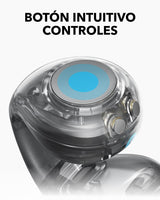 Soundcore C40i de Anker, Auriculares Open-Ear con Clip, Diseño de Juntas Flexible, Controles de Botón, Comodidad Ligera, Ajuste Estable con Almohadillas Acoplables, Transductores Expansivos