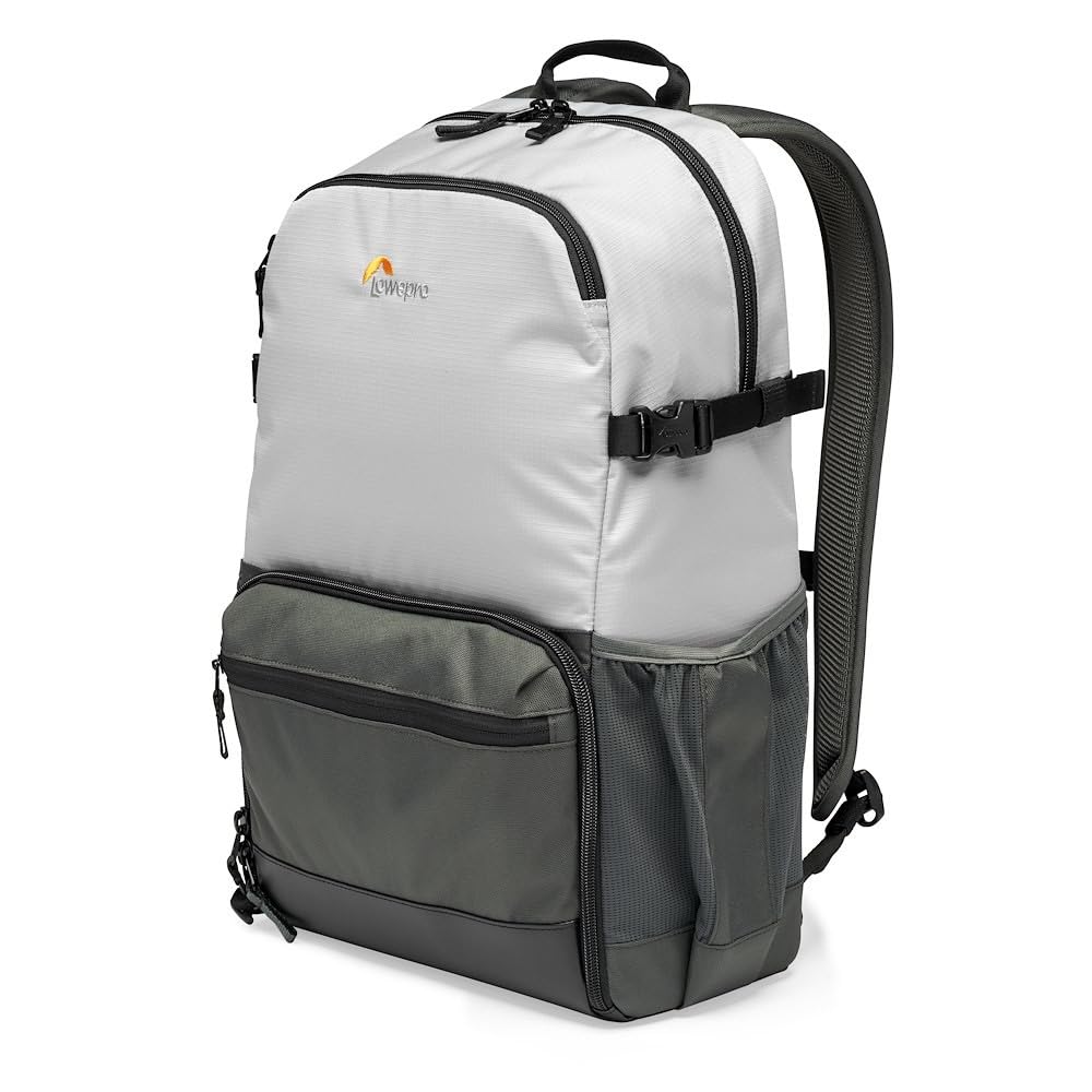 Lowepro LP37238-PWW - Mochila para cámara Ext. Truckee BP 250 LX, para Tablet 15", DSLR compacta/cámara sin espejo, Sony, Canon, Nikon, 1-2 objetivos, Gimbal, Dron, DJI, Osmo, Mavic, gris claro