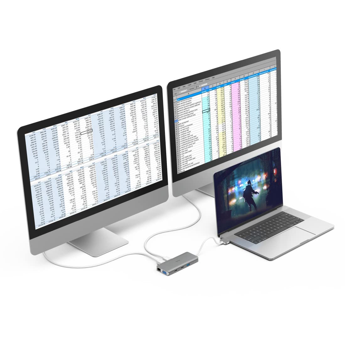 Hama Estación de Acoplamiento USB-C Connect2Mac (00200133)