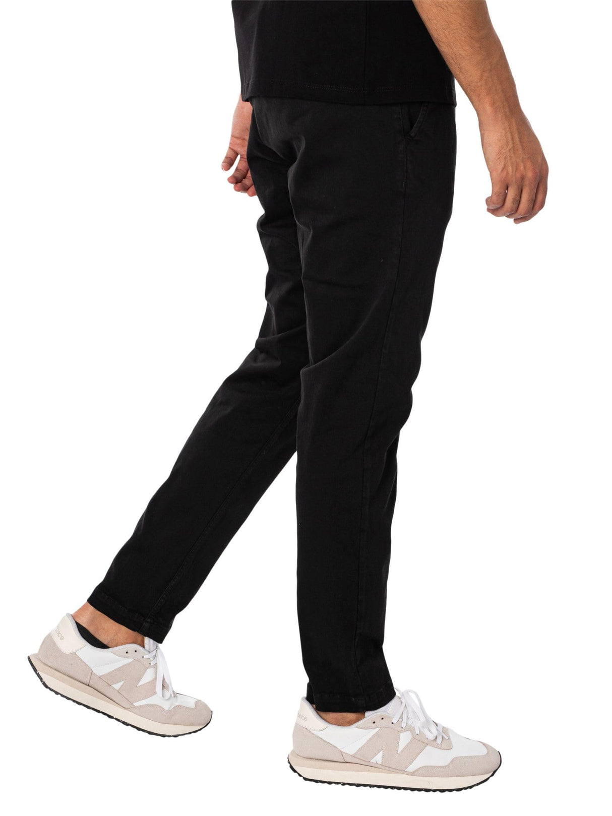 Replay Zeumar Hyperchino Color Xlite Pantalón, 040 Black, 34W x 34L para Hombre