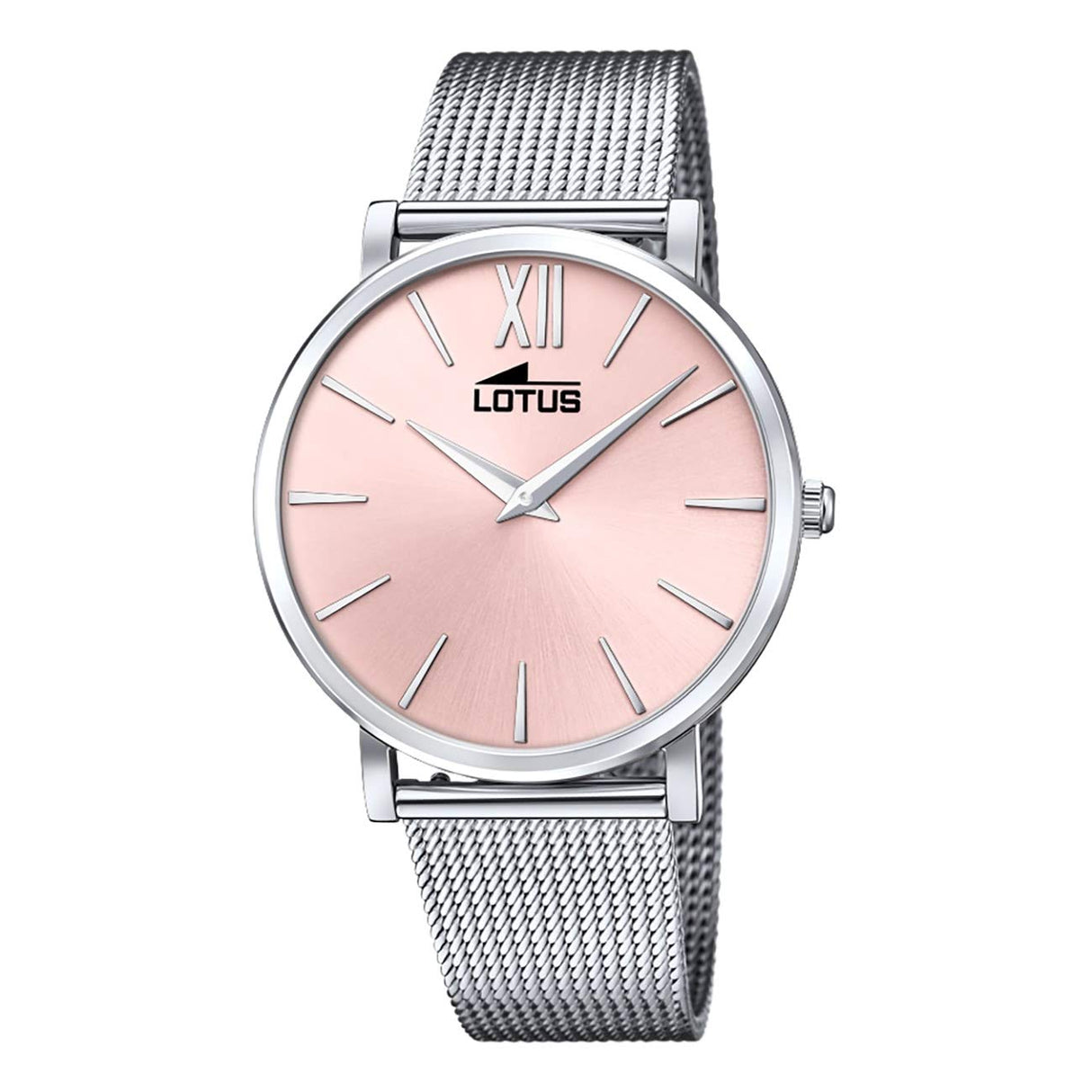 Lotus Reloj Mujer 18728/2 Minimalist Caja de Acero Inoxidable 316l Plateado Correa de Acero Inoxidable 316l Plateado
