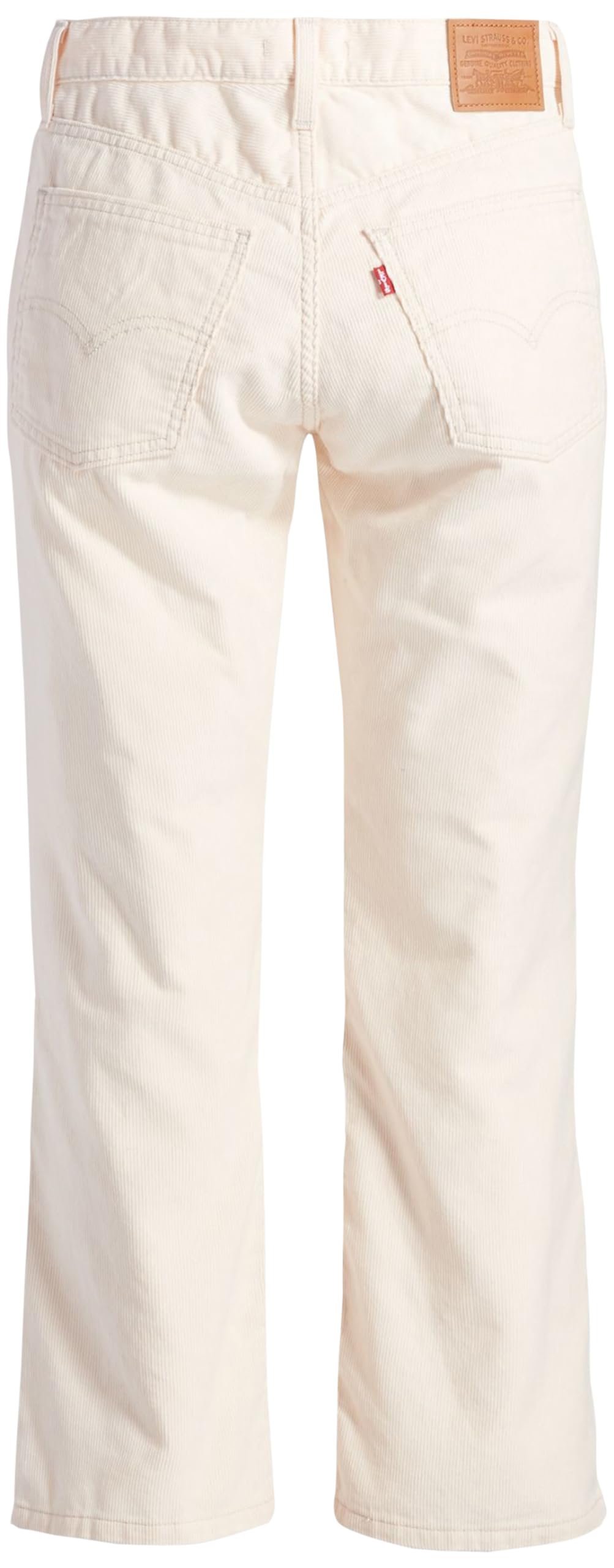 Levi's Middy Ankle Boot Pantalones, White Smoke, 31W x 27L para Mujer