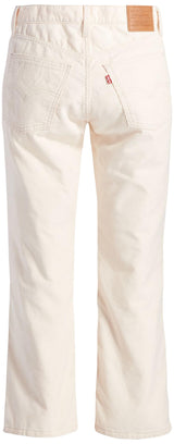 Levi's Middy Ankle Boot Pantalones, White Smoke, 31W x 27L para Mujer