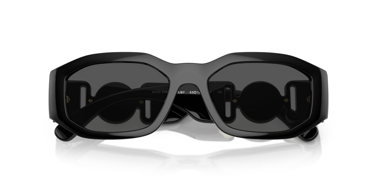 VERSACE 0VE4361 Gafas de Sol, Black, 53 Unisex