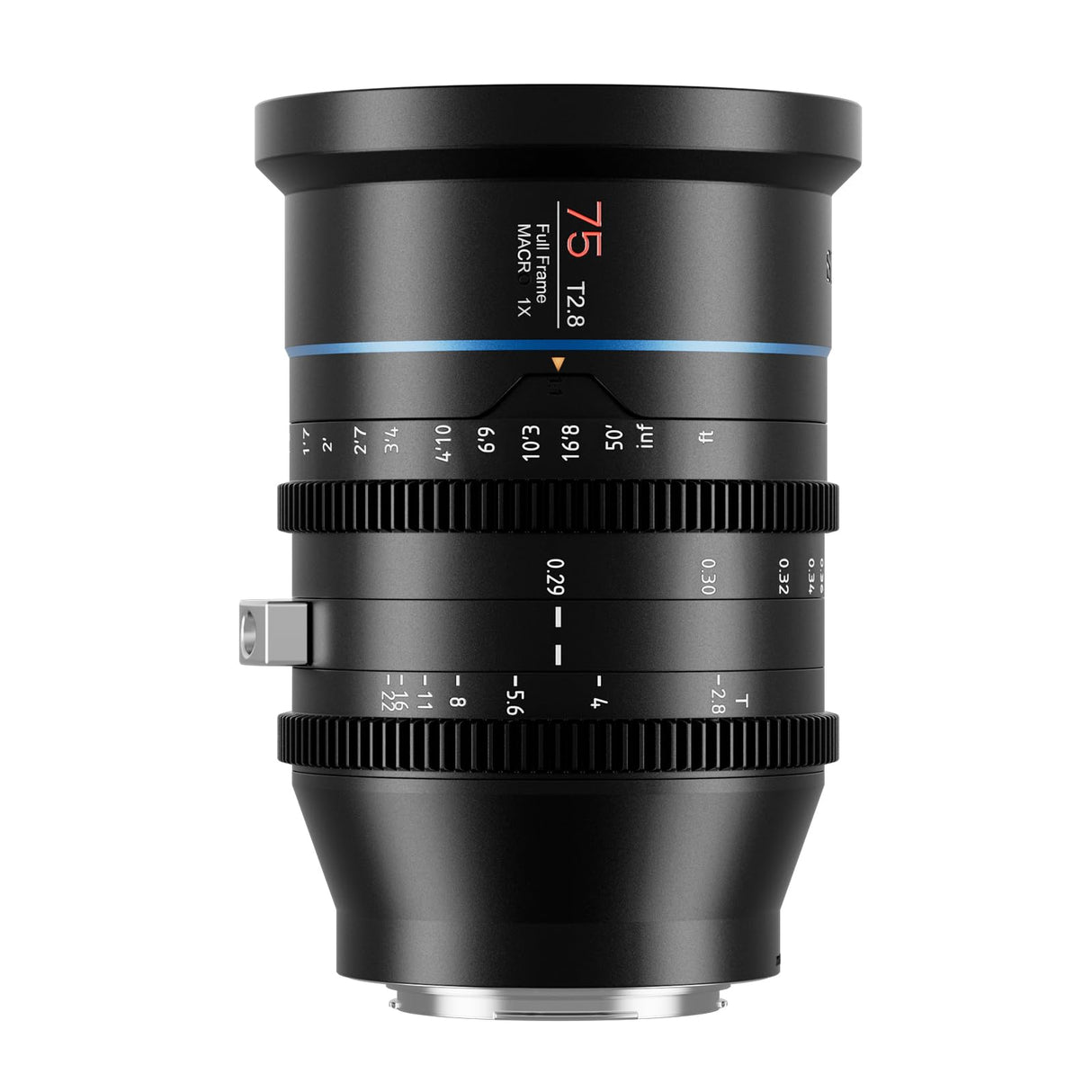 SIRUI Lente Cine Prime de Marco Completo Jupiter Macro T2.8 de 75 mm, para cámaras de Montaje PL, Compatible con Alexa Mini LF, Alexa Mini, Alexa LF, Lente Profesional de Montaje PL