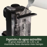 Cuisinart Cafetera One Cup Grind And Brew | Café en grano en taza, monodosis | Molinillo cónico | Ajuste la intensidad del café, 3 tamaños de taza a elegir | Cápsula de filtro reutilizable | Negra