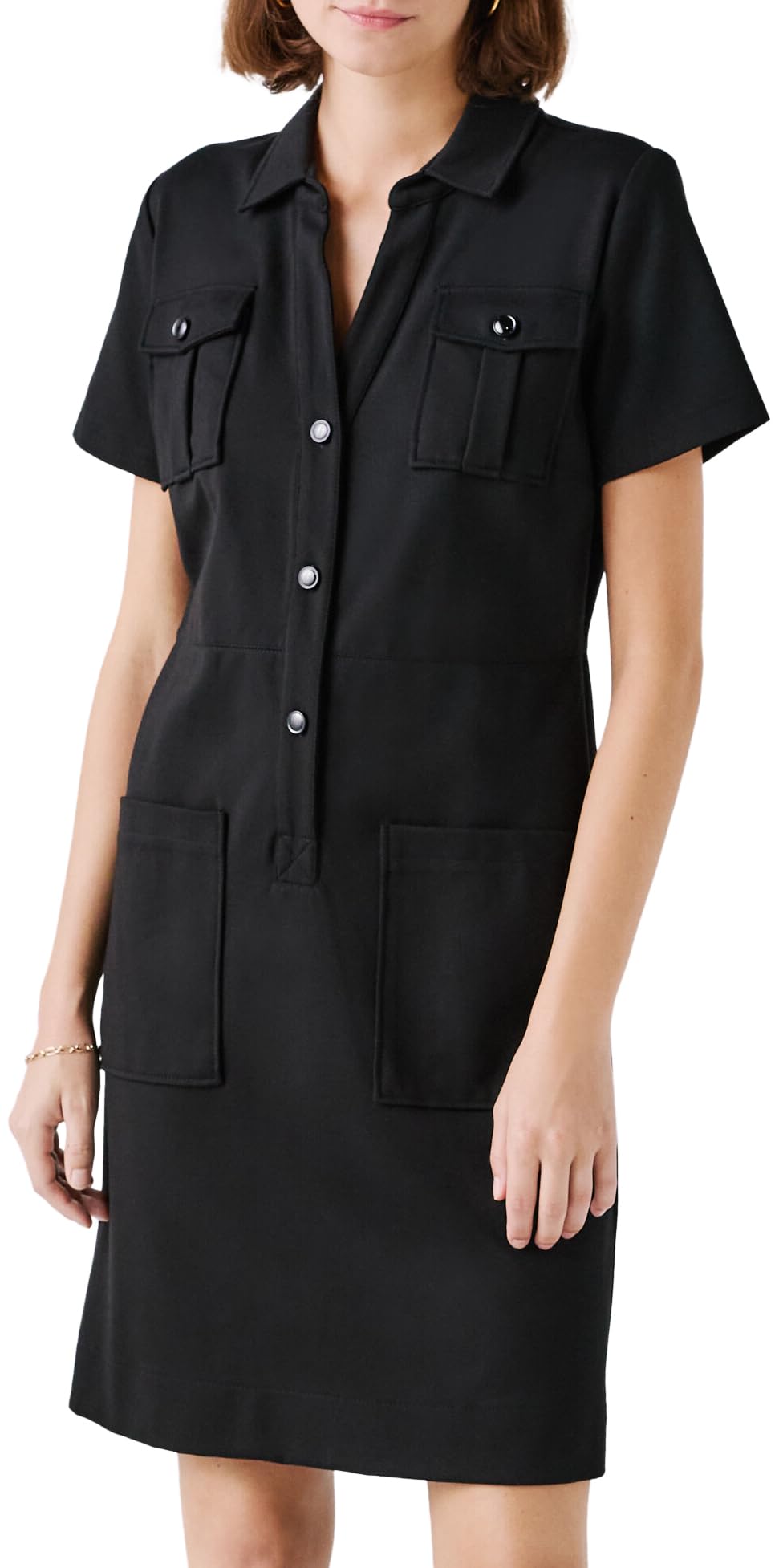 Caroll 242R-LAURE2 Vestido, Negro, 38 para Mujer