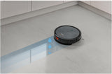 Sencor Aspiradora Robot y fregasuelos SRV 3150OR - Navegación Inteligente, Ultra Fino, Potente 2600mAh para Limpieza Húmeda/Seca, Control Fácil, Ideal para Pelos de Mascotas y Alergenos