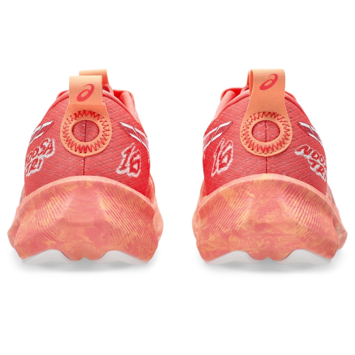 ASICS Noosa Tri 16, Sneaker Mujer, Papaya/Mojave, 38 EU