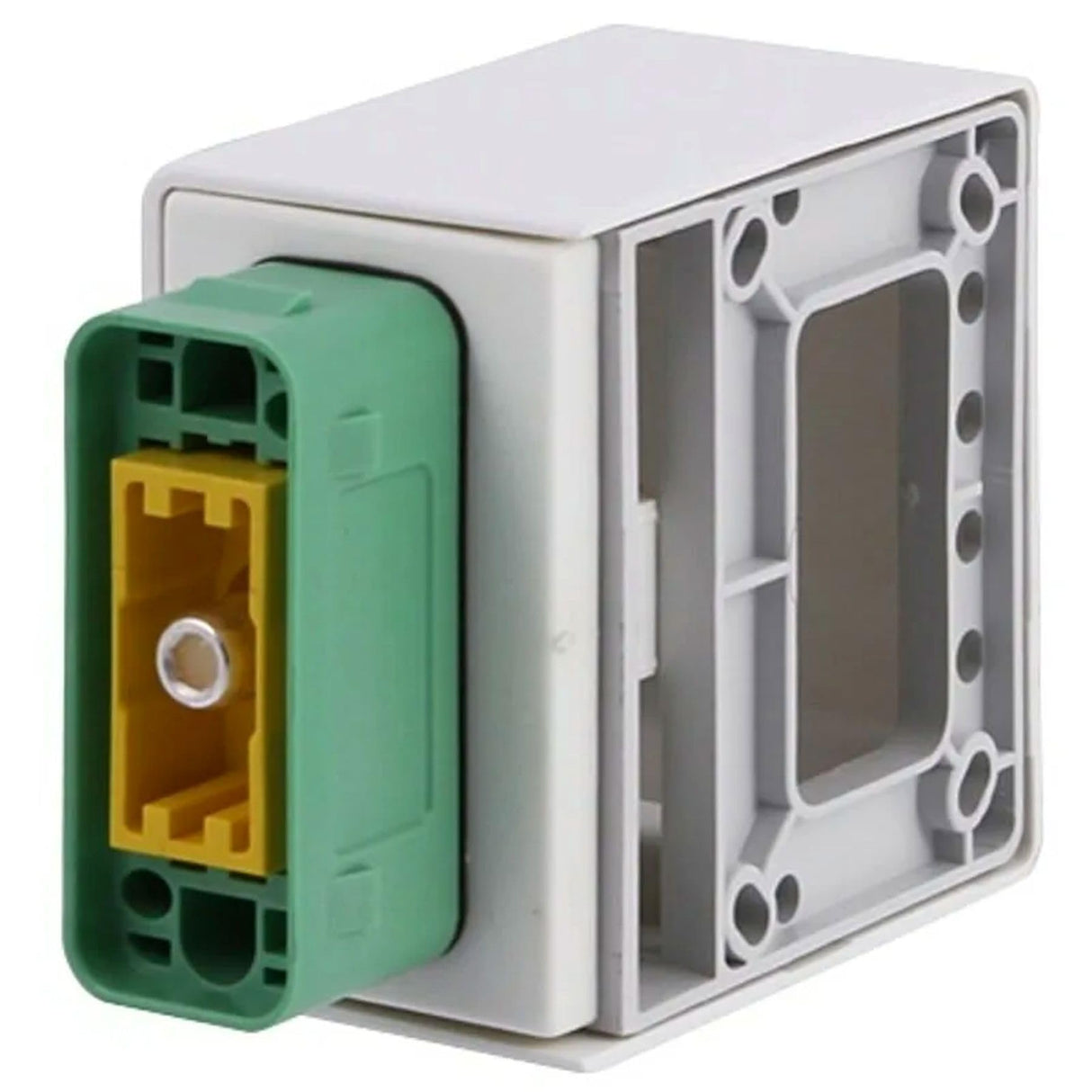El conector de pared macho cPot solución para la conexión a tierra de las instalaciones móviles al sistema de puesta a tierra del edificio