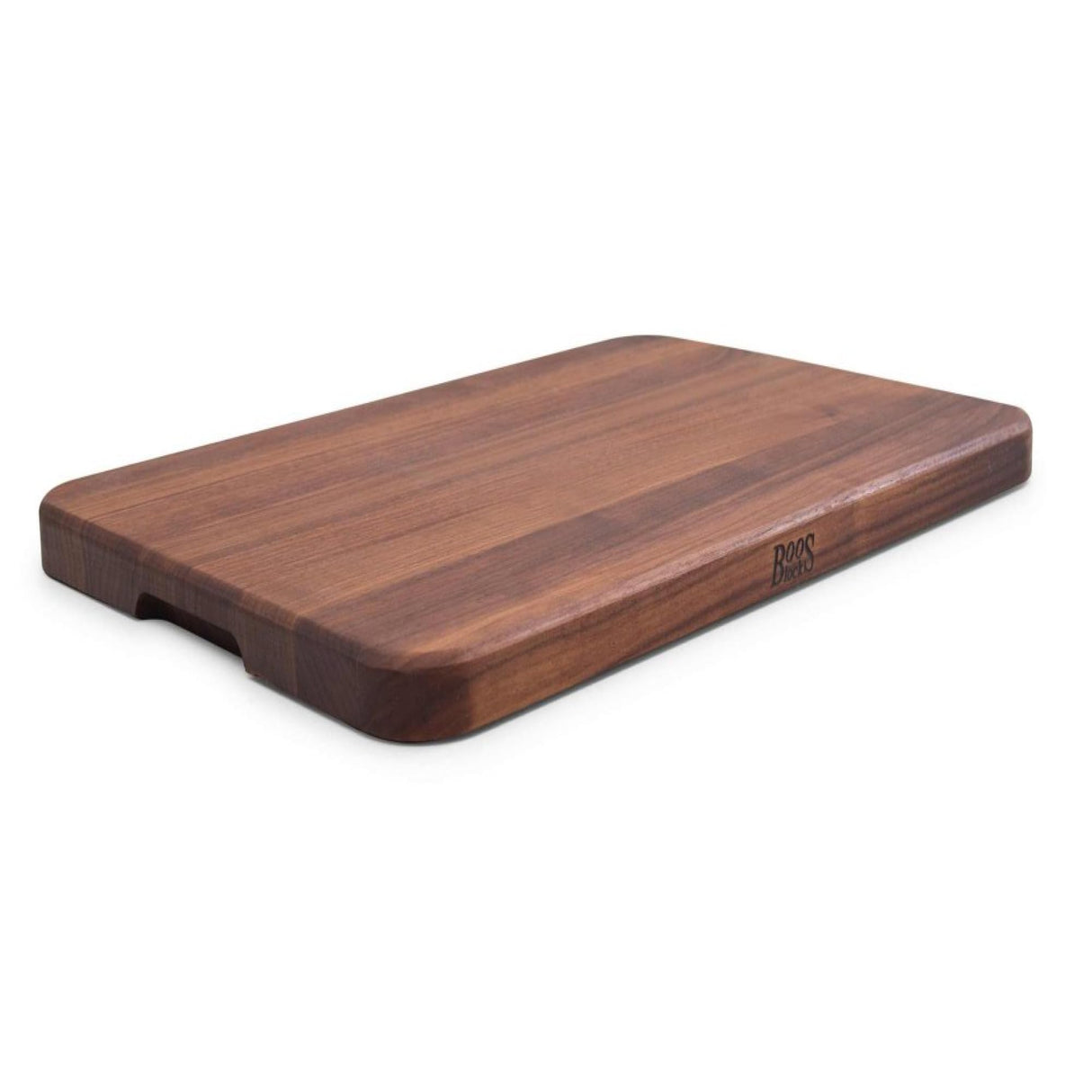 Boos Block Chop-N-Serve - Tabla de Servir - Tabla Cortar Cocina - Madera de Nogal Negro Americano - Reversible - 43 x 30,5 x 2,5