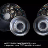 Steelseries Arctis GameBuds™ para Xbox - Auriculares inalámbricos para Juegos - 2,4 GHz + BT5.3 - Modo ANC/Transparencia - Resistencia al Agua IP55-40 Horas de autonomía - Carga inalámbrica - Xbox,