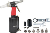 KS Tools 515.3101 Pistola neumática para remaches ciegos, 2,4-3,2-4-4,8-5,6-6,4mm