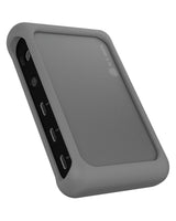 ICY BOX Thunderbolt 4 Mini Dock/HUB (5 en 1) para 2 monitores (4K 60Hz) o 1 Pantalla (8 K 30Hz), 85 W Power Delivery Laptop, USB-C, USB 3.2 Gen 2, MacBook Pro Air y más, 60643, Antracita