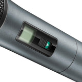 Sennheiser SKM 825-XSW-E Transmisor de micrófono portátil con cápsula cardioide dinámica Evolution E825 para cantantes y presentadores | Compatible con receptores inalámbricos XSW (507333)
