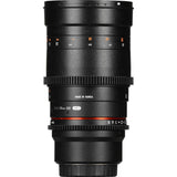 Rokinon Cine DS 135mm T2.2 ED UMC Teleobjetivo Cine Lente para Sony E Mount cámaras de Lente Intercambiables