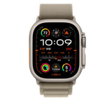 Apple Watch Band - Alpine Loop - 49 mm - Oliva - Talla S